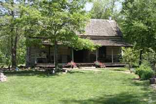 Dogtrot Log Cabin